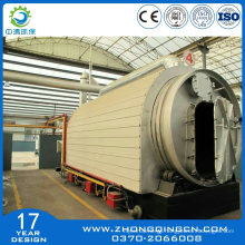 Environmental Waste Plastic and Tyre to Fuel Oil Pyrolysis Plant with Good Price